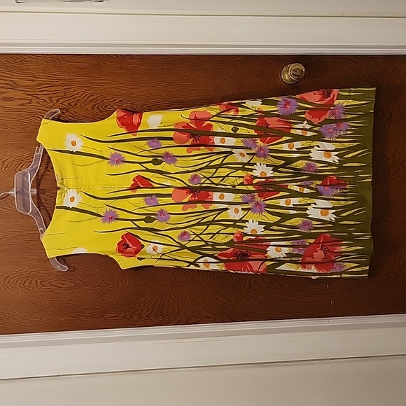 Vtg Janet Lynn med-larg union made dress - Picture 2 of 9